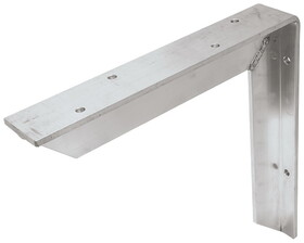 Hafele 287.74.050 Countertop Support Bracket, Aluminum,L x H: 305 x 305 mm (12 x 12"), 650 lbs per bracket, unfinished