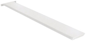 Hafele 287.75.776 Island Bracket, Centerline Countertop Support,Length: 660 mm (26"), White