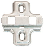 Hafele 318.61.504 Clip Mounting Plate, Clip-on, For screw fixing with chipboard screws