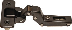 Hafele 329.17.521 Salice - Concealed Hinge,200 Series/700 Series,110&#176; Opening Angle,Inset Mounting,Titanium Finish Screw Mount,Model C2P6P66
