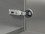 Hafele 329.21.532 Glass Door Concealed Hinge, Salice, 94&#176; Opening Angle, Self Closing, Inset Mounting, Price/Piece