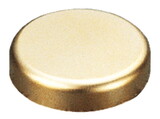 Hafele 329.22.810 Salice - Trim Cap, Round, for 94° Glass Door Hinges,round, Matt gold