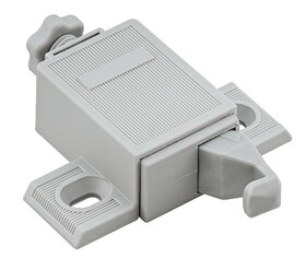 Hafele 329.44.371 Single Push Latch,With Adjustment Salice,Dp4Sn3,Black