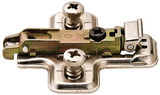 Hafele Clip Mounting Plate, Salice, without Pre-Installed Mounting Screws
