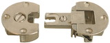Hafele 342.66.709 Flap Hinge, 3-Way Adjustable and Detachable, Zinc