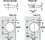 Hafele 343.61.500 SALICECSP3799 106D 1/2"FF SC WDSCR 2CAM  Price/Piece