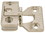 Hafele 344.89.730 Glass Door Hinge, Aximat&#174;, 230&#176; Opening Angle, Glass to Wood, Inset, Price/Piece