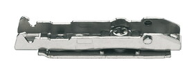 Hafele 348.38.501 Grass - Straight Baseplate,Tiomos 2-Point Fixing With Wood Screws Height Adjustment Via Worm Gear,Height 0 mm,Model F059139701228