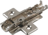 Hafele Wing Baseplate, Grass TIOMOS 4-Point Fixing with Wood Screws