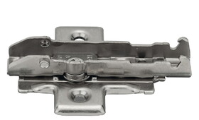 Hafele 348.38.511 Grass - Wing Baseplate,Tiomos 4-Point Fixing With Wood Screws Height Adjustment Via Worm Gear,Height 0 mm,Model F058139746228