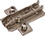 Hafele 348.38.680 Wing Baseplate, Grass TIOMOS 2-Point Fixing with 5 mm Dowels, Price/Piece