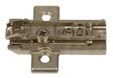 Hafele 348.39.511 Cruciform mounting plate, fixing with Ø3.5 mm wood screws, 2 point fixing