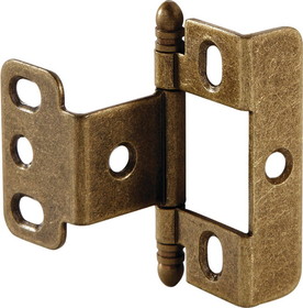 Hafele Decorative Butt Hinge Full Wrap Non-Mortise Ball Finial