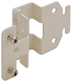Hafele 354.65.745 Five-Knuckle Institutional Hinge,Advantage 5 K,Grade 1,Opening Angle 270&#176;,Steel Powder-Coated Glass White