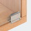 Hafele 361.49.603 Glass Door Hinge, Opening angle 95&#176;, inset mounting, Price/Piece