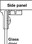 Hafele 361.93.240 Hinge, Opening angle 170&#176;, inset mounting, Price/Pair