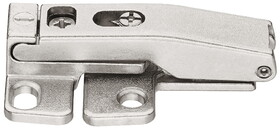 Hafele 372.64.797 Connecting Hinge, for Doors with 20 mm (13/16") Aluminum or Wood Frame,installation: With Euro screws
