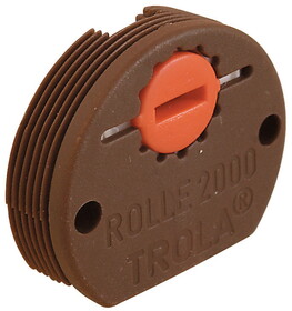 Hafele 404.20.139 Lower Roller,With Adjustable Steel Spindle For Use With Flush Mount Track,Brown