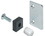 Hafele 407.01.988 Door Follower, Prevents collision of handle profiles when pushing back the doors, Price/Piece