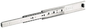 Hafele 304 Stainless Steel Side Mounted Slide Full Extension 64 - 92 lbs Weight Capacity