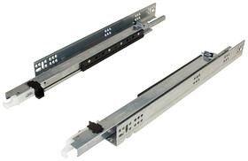 Hafele Salice F70 Push Drawer Slide, Full Extension for 12 mm (1/2") to 16 mm (5/8") drawer material