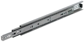 Hafele 422.04.970 Accuride - Telescopic Side Mounted Cam Adjust Slide,Full Extension,100 lbs Weight Capacity,zinc,28" installed and extension length
