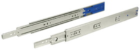 Hafele 422.05.241 Accuride-Ball Bearing Runners,C3932 Ec,Full Extension,Side Mounted,Easy Close Side Mounted,Easy Close,Shop Pack,Length:(12") 350 mm