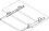 Hafele 422.14.300 Accuride - Keyboard/Pencil Drawer Top Mounted Slide,2109,3/4" Extension,75 Lbs Weight Capacity 12", Price/Pair