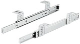 Hafele 422.14.955 Ball bearing runners, Shelf and drawer runners, single extension, Accuride 2109, load-bearing capacity up to 34 kg