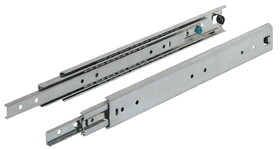 Hafele 422.22.055 Accuride - Ball Bearing Slide,SS5321,Full Extension,Non-Disconnect,with Overtravel,350 lbs rating,Grade 304 stainless steel