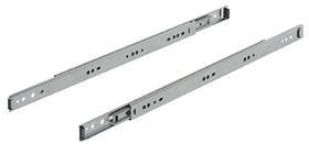 Hafele 422.34.930 Ball bearing runners, full extension, Accuride 2601, load-bearing capacity up to 45 kg, steel, side mounting