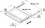 Hafele 429.59.350 Pencil Drawer, 5 Compartments, Price/Set