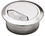 Hafele 429.99.039 CABLE GROMMET 2-PC PL ALM 50MM  Price/Piece