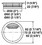 Hafele 429.99.039 CABLE GROMMET 2-PC PL ALM 50MM  Price/Piece