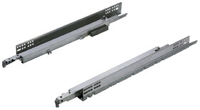 Hafele 433.17.753 Salice - Concealed Undermount Slide, A7555 Futura 16, Full Extension, 75 lbs,533 mm drawer box length