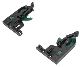 Hafele 433.19.028 Front Locking Device,2-D,Dynapro Pair (Left/Right)