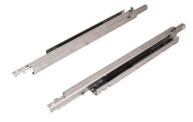 Hafele Salice Smove Bottom Mount Concealed Slide, Full Extension; Shelf Soft Close