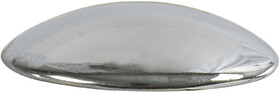 Hafele 491.61.240 Pull, Caress,Zinc, Polished chrome with screws