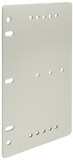 Hafele 502.56.996 Door Bracket, Wide,For waste bins, Champagne