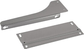 Hafele 503.11.990 Optional Door Mount Bracket Kit, for KV Pull-Out Units,Frosted nickel