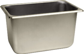 Hafele 520.98.010 CANISTER RECTANGULAR STAINLESS ST