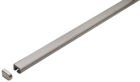 Hafele 521.60.609 Grooved Profile, Backsplash Railing System,Length: (35 1/2") 900 mm
