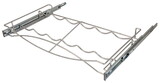 Hafele 540.50.217 Pull-out Wine Tray, with Full Extension Slides,For interior cabinet width: (24") 610 mm; Stores 6 wine bottles