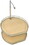 Hafele 542.91.812 Twister Set, Melamine, Two or Thre-ray, for Upper Cabinets,643-775 mm,Tray: Maple-Champagne,18'