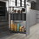 3 STORAGE BOXES-1 KNIFE BLOCK