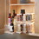 Hafele 545.06.151 Individual Pul-ut Spice Rack, Wooden Cabinet Accessory,Unit: 3 1/4", Base plate: 3 3/8"-10 3/4"