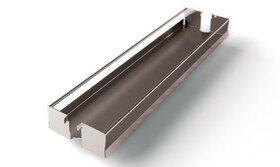 Hafele 545.08.903 Metal Tray Set,For Dispensa Base Pull-Out Ii 10" Wide,Silver
