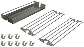 Hafele 545.09.952 Baker's Tray Organizer Set, for Dispensa Base Pull-Out II,7" wide, silver