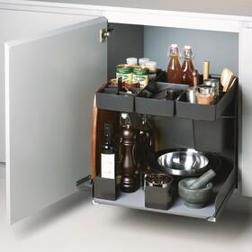 Hafele 545.17.956 Base Unit Pull-Out, Kitchen Tower 600,silver