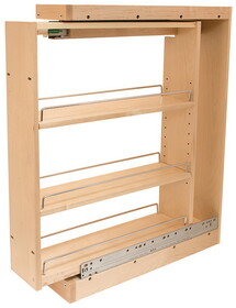 Hafele 545.47.241 Base Cabinet Filler Pull-Out, with Grass Elite Undermount Slides,with soft close, 3"